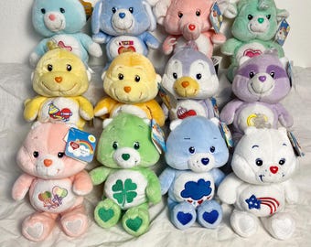 Care Bears & Care Bear Cousins, Anniversary Editions, NOS, 2002 / 2003