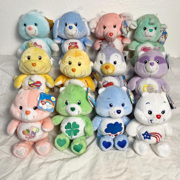 Care Bears & Care Bear Cousins, Anniversary Editions, NOS, 2002 / 2003