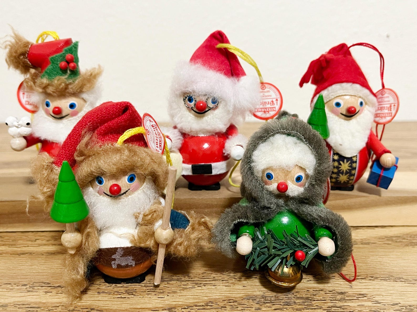 Steinbach Santa Ornaments, Choose, Made in Germany