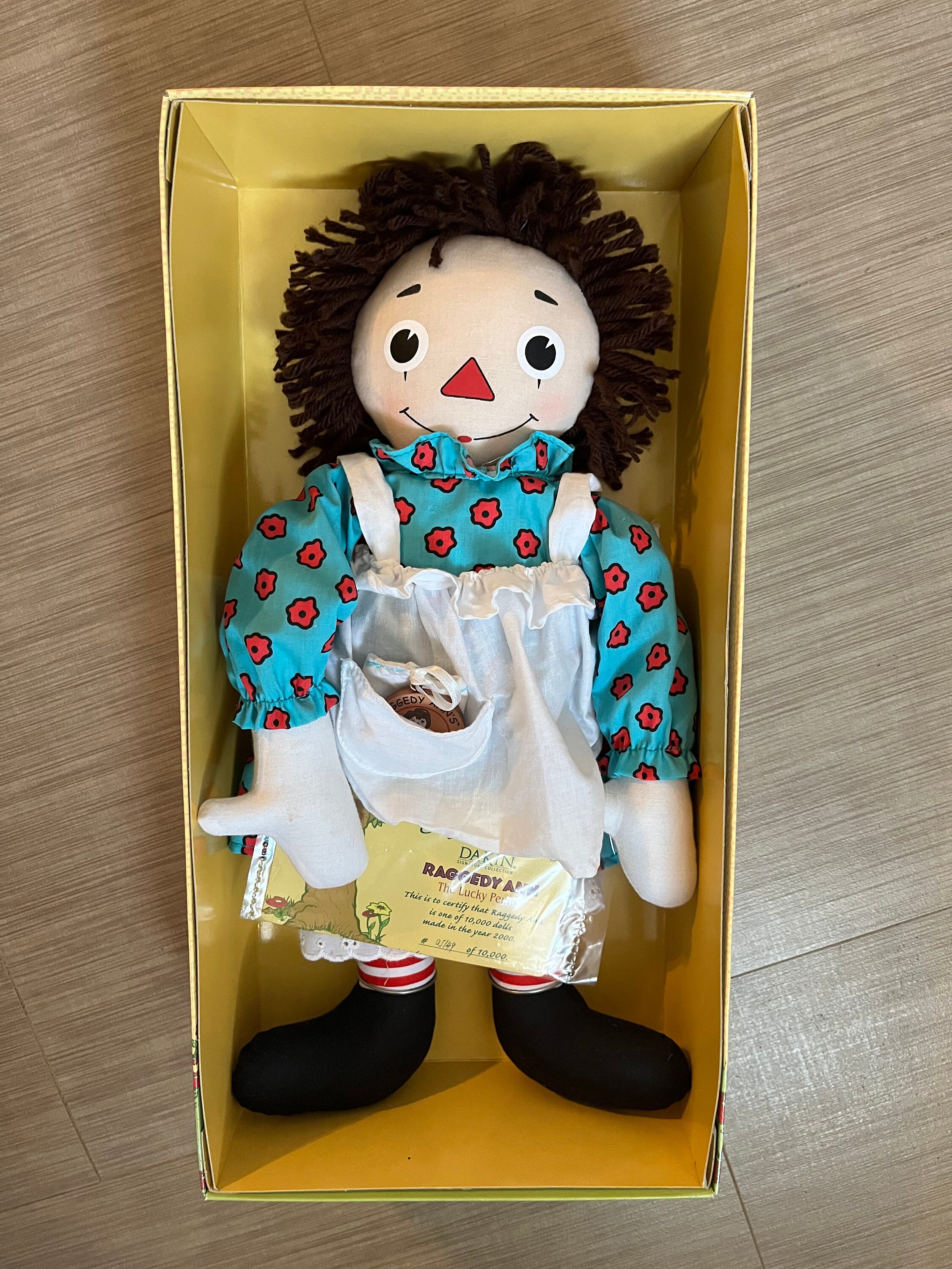 ラガディ アン&アンディ80周年 85周年記念ドール DAKIN社RAGGEDY