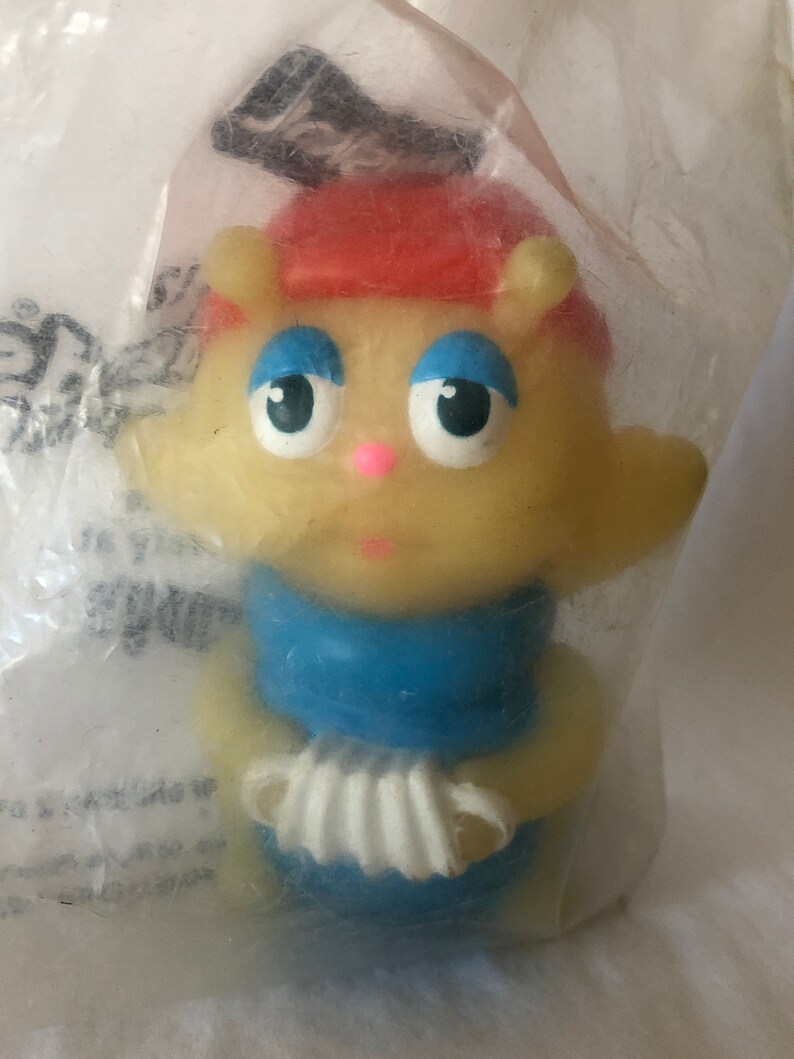 Glo Cricket, Glo Friend, MIP, Wendy's Kids Meal, Finger Puppet, Playskool, 1988 afbeelding 5