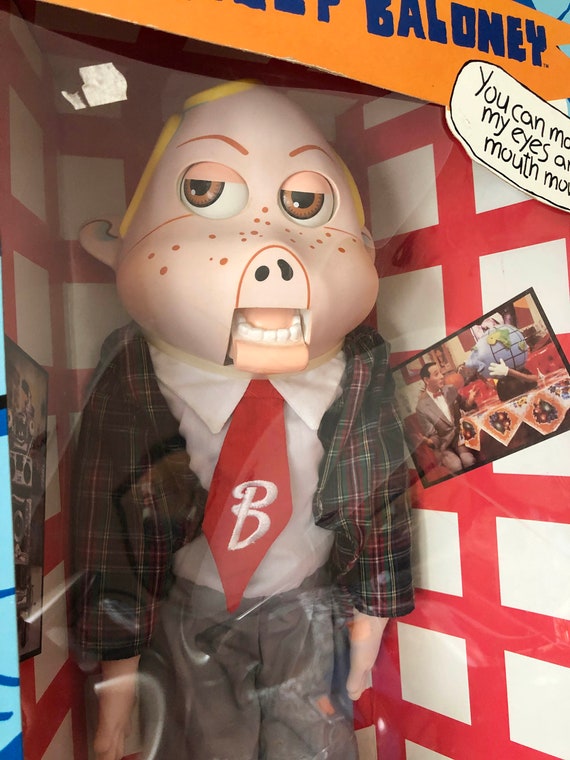 pee wee herman puppet doll