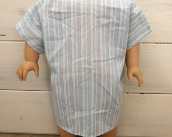 American Girl Hospital Gown, Pleasant Company Tag, 1991
