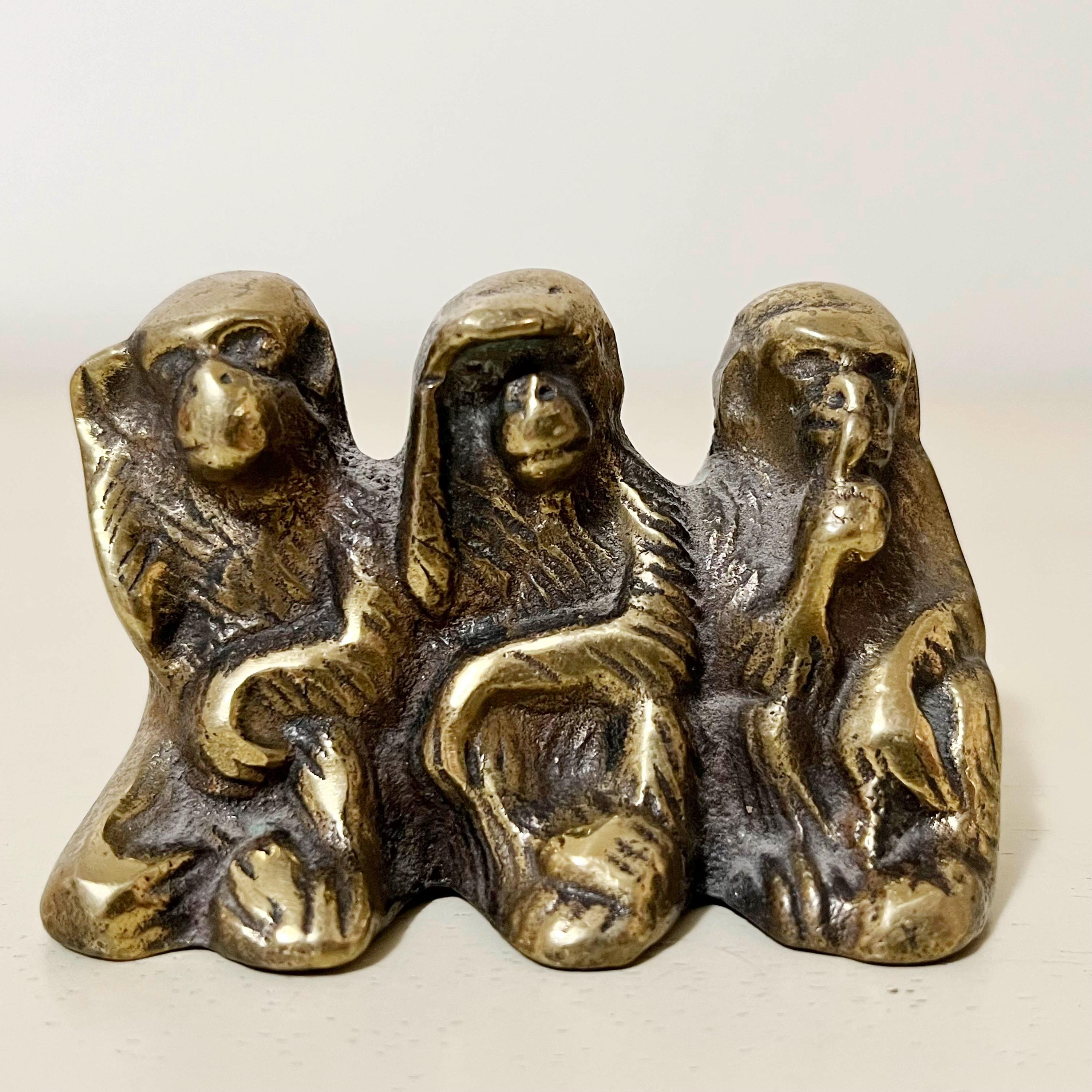 Vintage 3 Wise Monkeys - Etsy