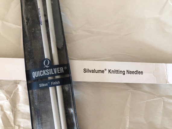 Susan Bates Silvalume Single Point Knitting Needles 10-Size 7/4.5mm
