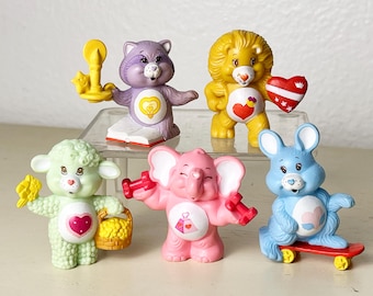 Care Bear Cousins Miniatures, Choose, Raccoon, Rabbit, Elephant, Lamb, Lion