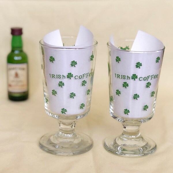 Irish Coffee Glasses Etsy