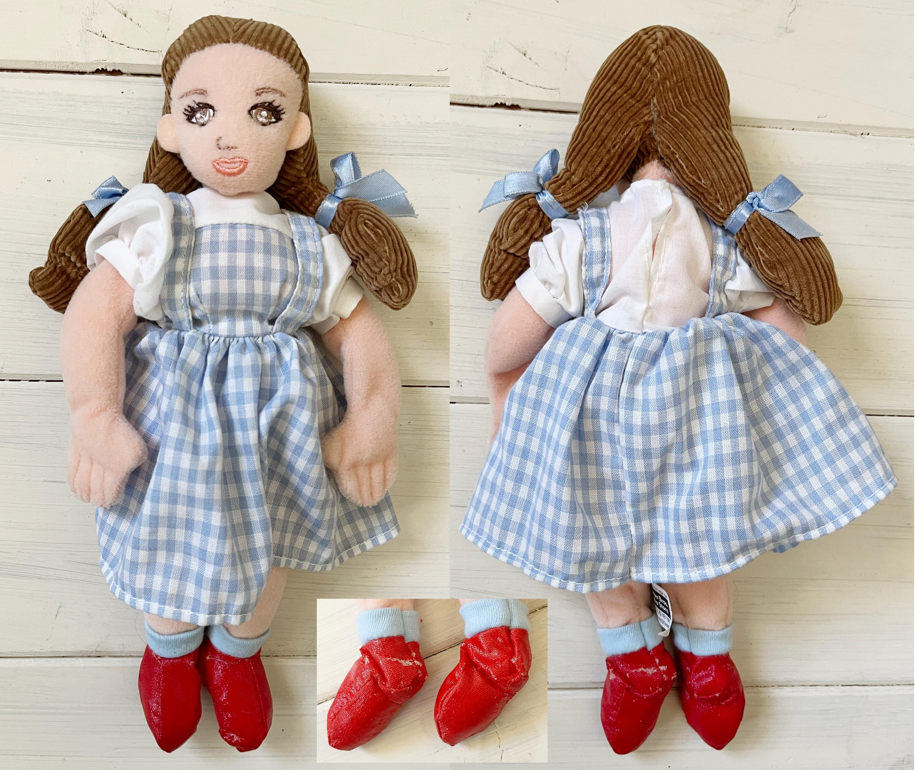 Plush Wizard of Oz, Dorothy, Glinda, Toto, Flying Monkey
