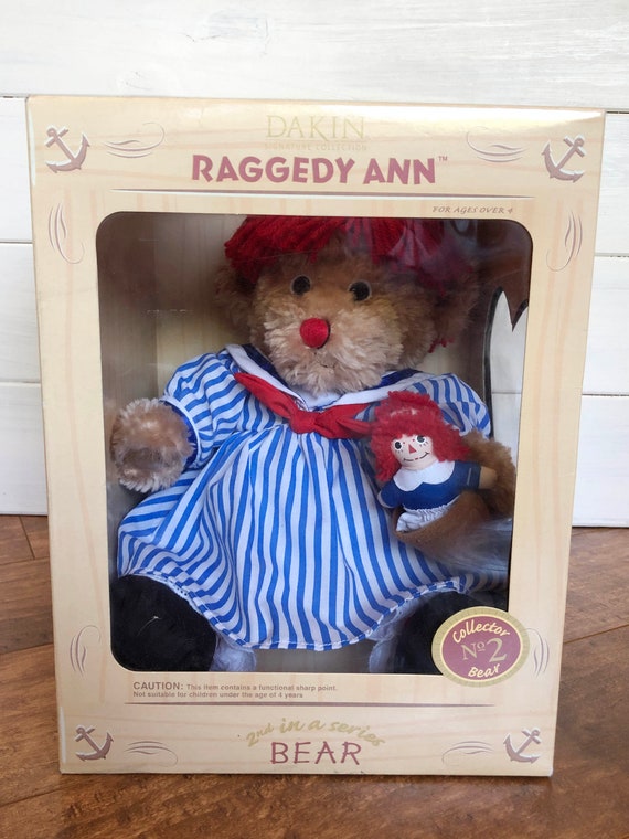 日本限定 Raggedy Ltd Box, in New Andy, Raggedy Ann, Raggedy Bear, Ann クマ一般