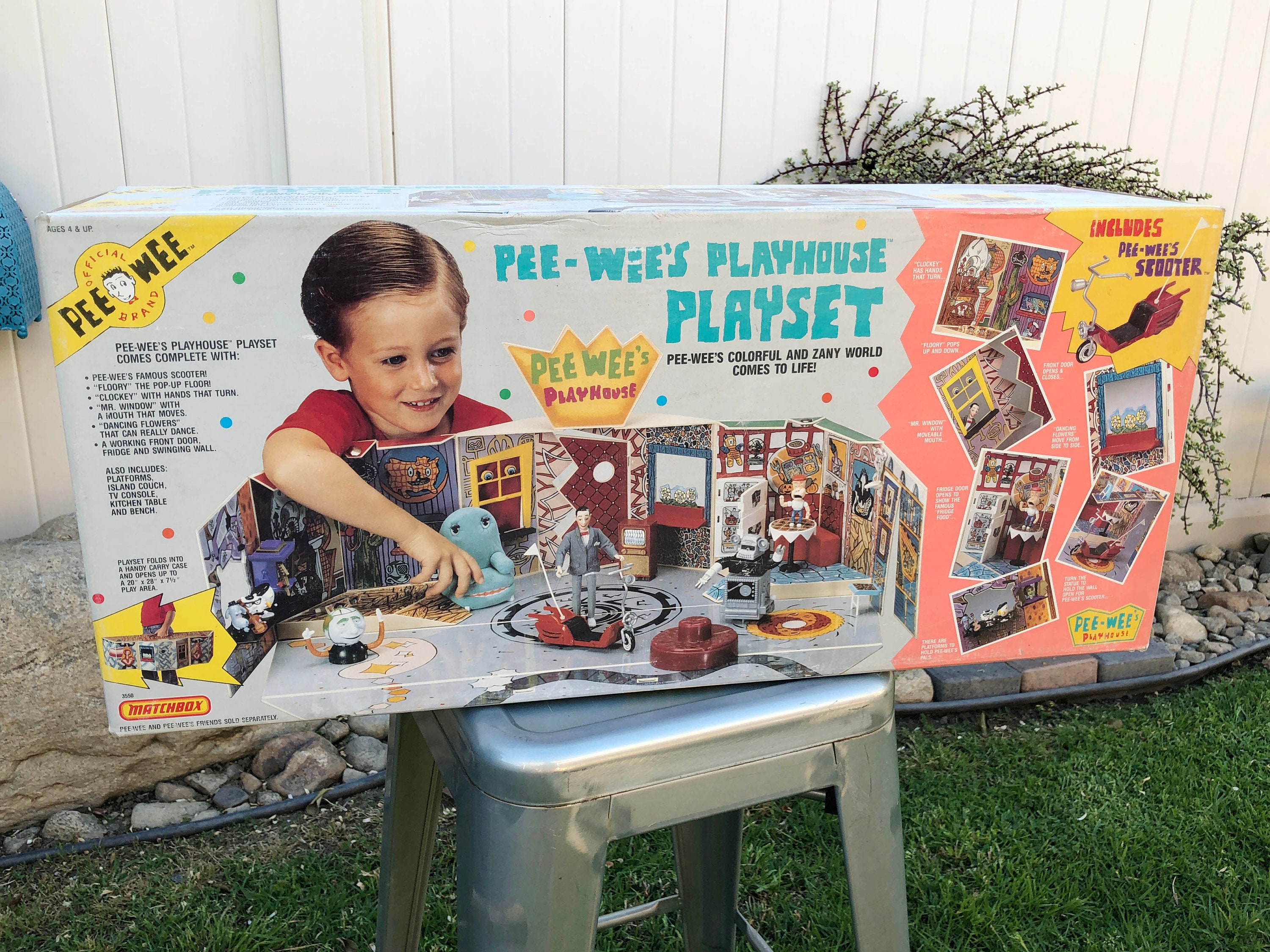 Pee Wee S Playhouse Sealed Unopened Box 1988 Matchbox Toys