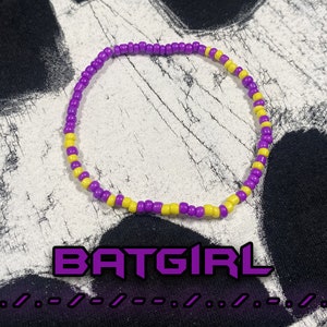 Batfam Morse Code Bracelet bild 8