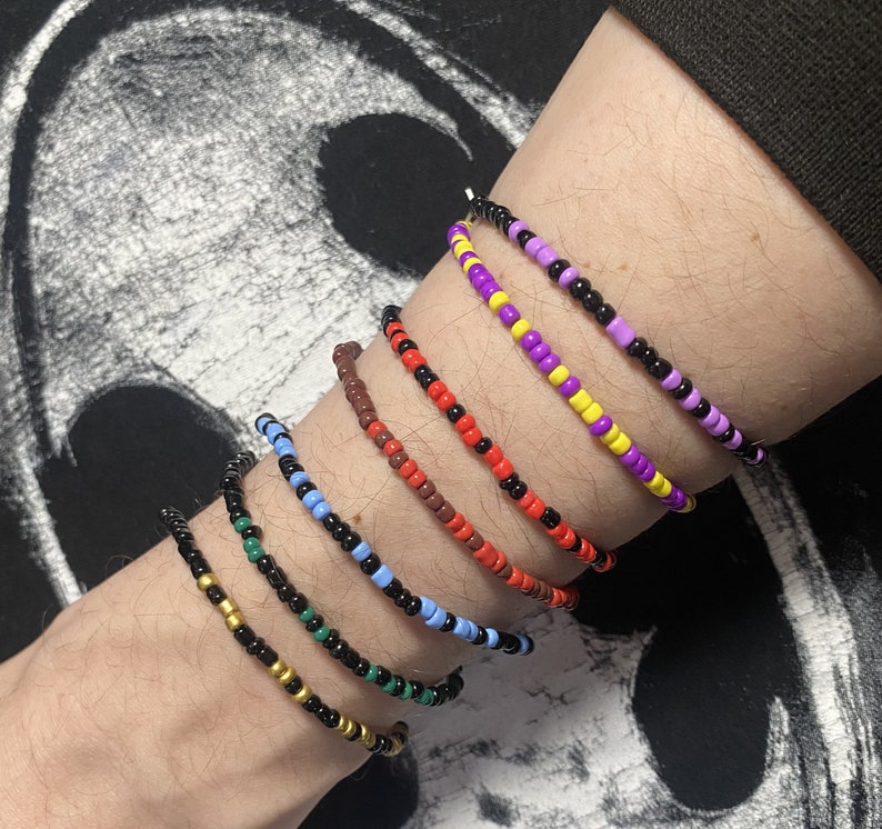 Batfam Morse Code Bracelet bild 1