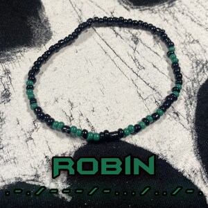 Batfam Morse Code Bracelet bild 7