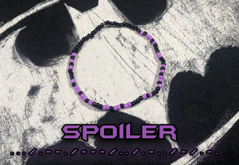Batfam Morse Code Bracelet bild 6