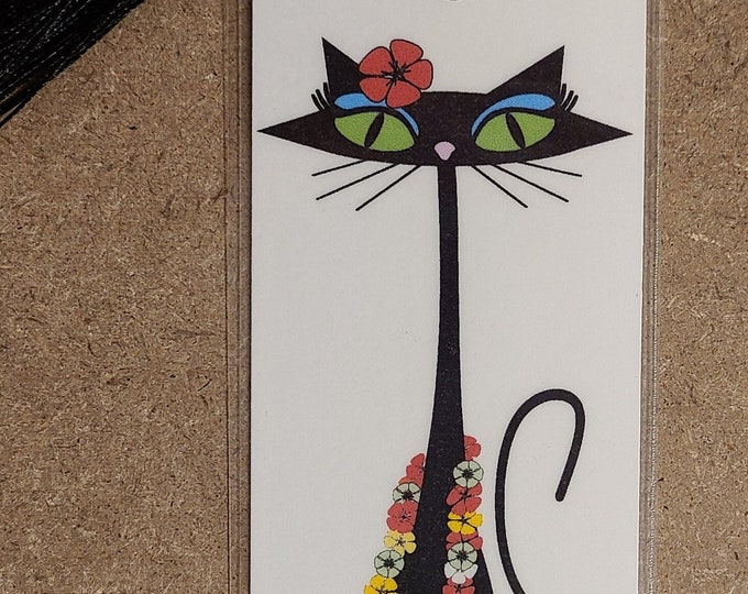 Atomic Tiki Cat  Bookmark