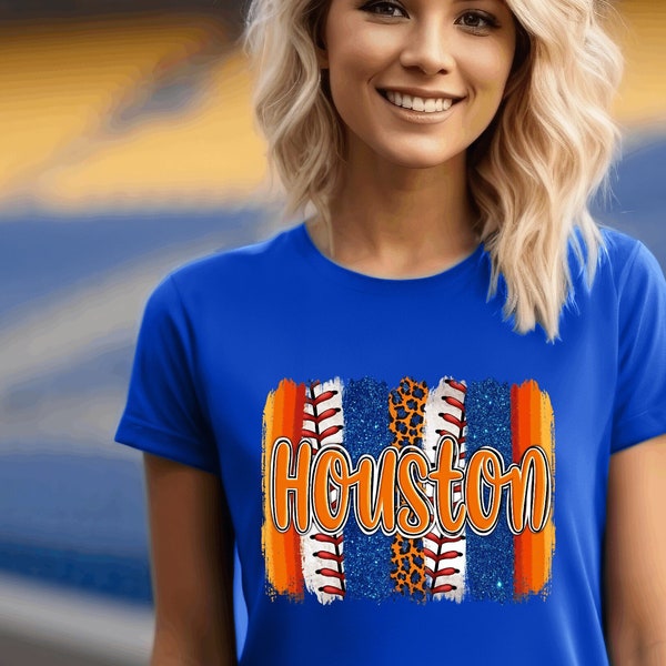 Houston Astros Shirt, Astros Fan Gift for Her, Women Houston Shirt, Astros Baseball Shirt, Houston Space City T-shirt, Astros Shirt