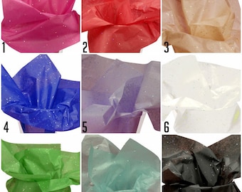 Bulk Packaging Supplies | Glitter Tissue Paper, Tassel Garland DIY, Wedding Birthday Shower Party