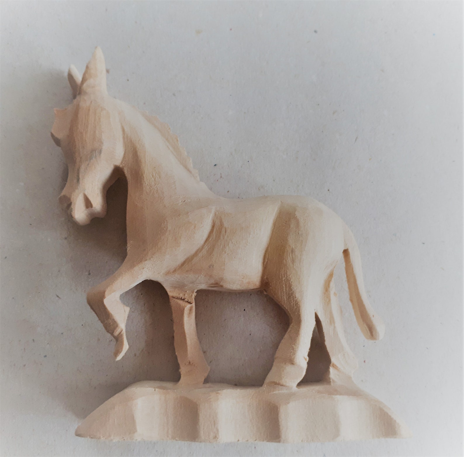 Donkey Wooden Donkey Wood Carving Animals Donkey Wood Etsy