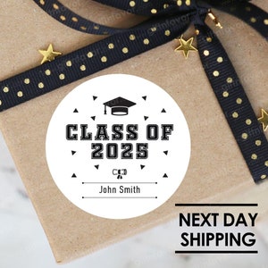 Class of 2025 Stickers,Graduation Favor Stickers,Graduation Gift Tags.Graduation Party Favor Stickers,Graduation Thank You Stickers