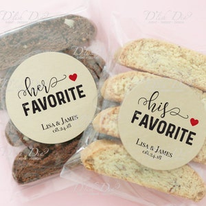 10 his/10 her favorite stickers,printed wedding favor stickers,wedding welcome favors,kraft his favorite her favorite stickers