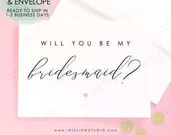Will you by my bridesmaid card,Will you be my maid of honor card,Bridesmaid proposal card,Be my maid of honor card,Wedding Proposal Cards