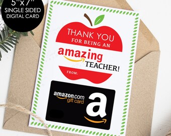 Amazon Card Etsy