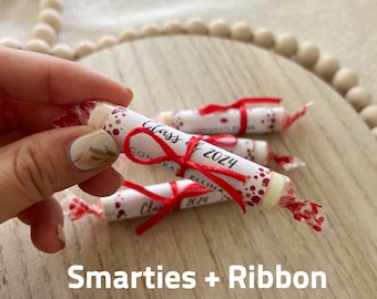 40 Smartie Diplomas Favors,Graduation Party Favors,Graduation Favors,Class of 2025 Favors