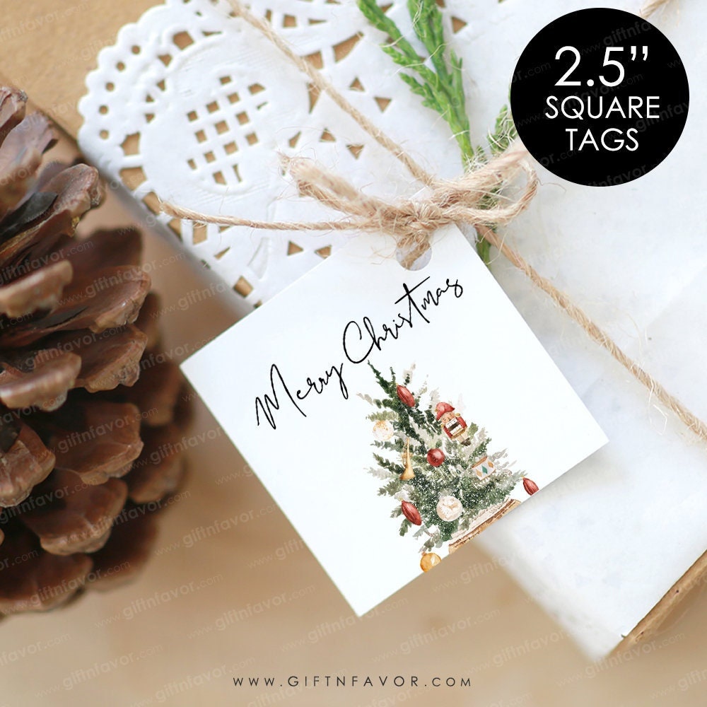 Printable Christmas Gift Tags,Printable Merry Christmas Gift Tags,DIY Christmas Tags,Digital Merry Christmas Gift Tags,Christmas Wreath Tags