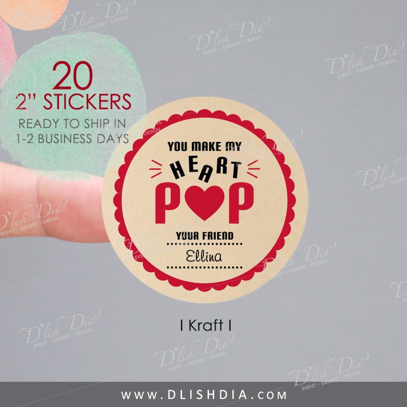 You make my heart pop stickers,kids valentines for school,popcorn valentines stickers,classroom valentines,school valentines