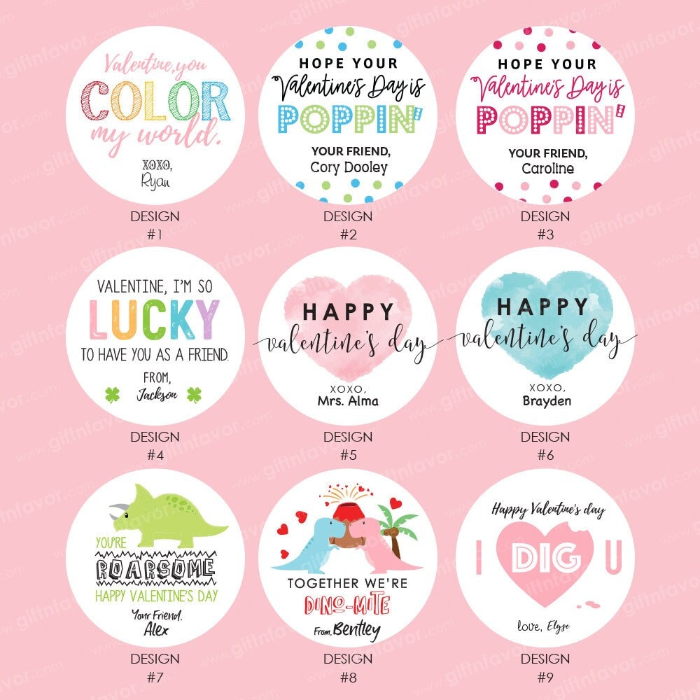 You Color My World Stickers,Kids Valentines For School,Crayon Valentines Stickers,Classroom Valentines,School Valentines,Paint Favor Labels