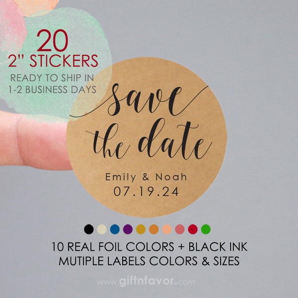Save The Date Stickers,Custom Wedding Stickers,Wedding Invitation Envelope Seals,Personalized Wedding Labels,Wedding Date Stickers