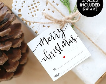 Printable Christmas Gift Tags,Printable Merry Christmas Gift Tags,DIY Christmas Tags,Digital Merry Christmas Gift Tags,Christmas Wreath Tags