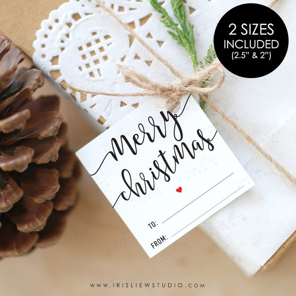 Printable Christmas Gift Tags,Printable Merry Christmas Gift Tags,DIY Christmas Tags,Digital Merry Christmas Gift Tags,Christmas Wreath Tags