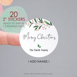 Christmas Gift Labels,Personalized Christmas Gift Stickers,Merry Christmas LabelS,Christmas Stickers,Christmas Gift Tags,Christmas gifting