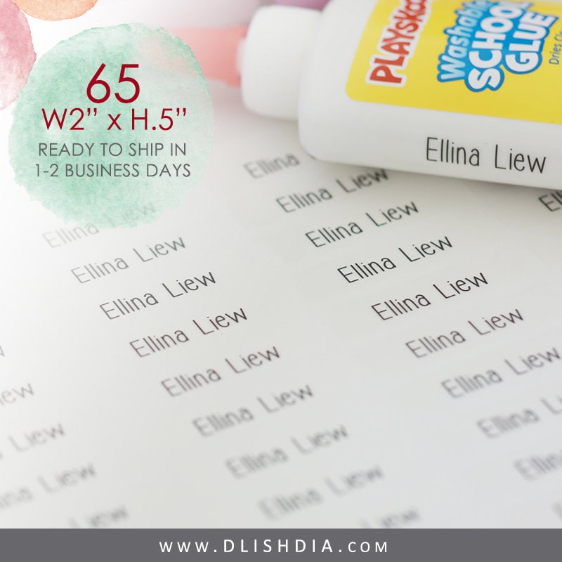 Kid's name labels,Waterproof name labels, Personalized belonging …