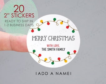 Christmas gift stickers,Personalized christmas gift stickers,Merry Christmas label,christmas stickers,christmas gift wrap labels