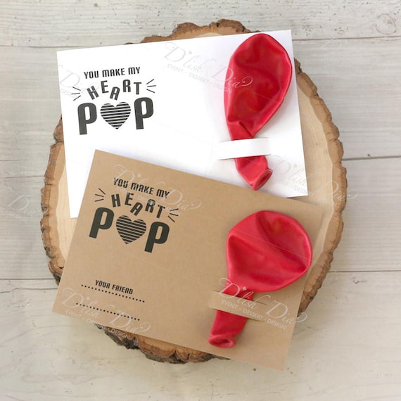 Kids Valentines for School,balloon Valentines,non-candy Valentines