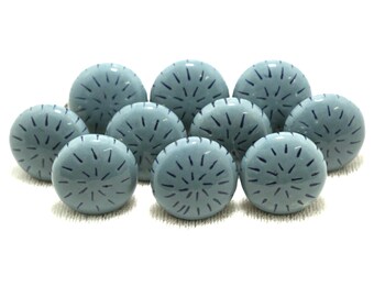 Pomelli per mobili in ceramica grigia, ferramenta fatta a mano