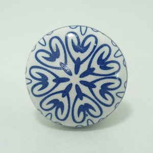 Boho Ceramic Drawer Knob – Vintage Furniture Hardware image 14