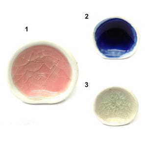 Hand-Painted Crackled Ceramic Knobs, Cabinet Drawer Pull