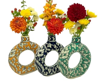 風景画陶器花瓶 - Etsy 日本