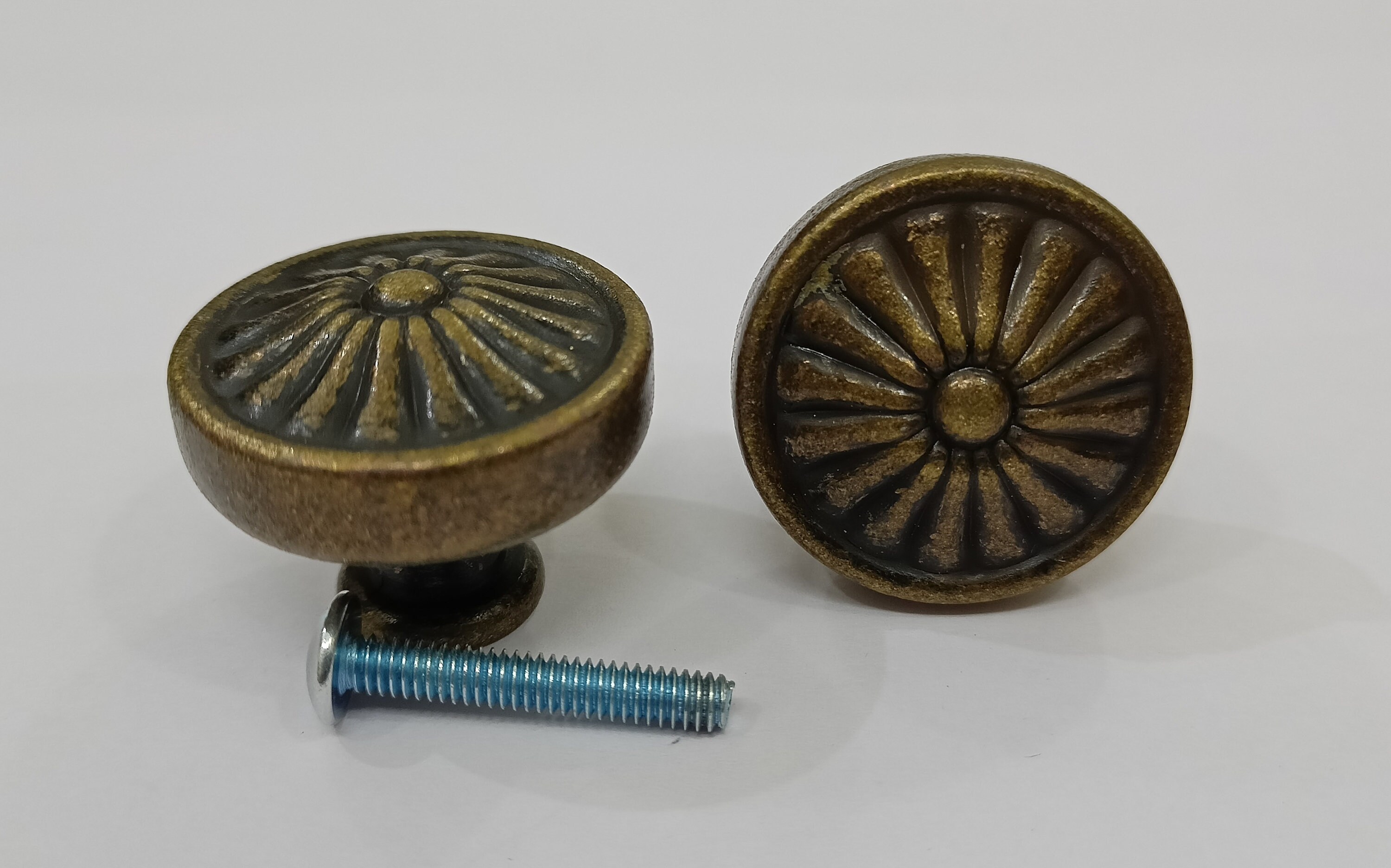 Messing Knöpfe Zierknöpfe Schrankknöpfe Möbelknäufe | Etsy