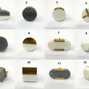 Marble Stone Knobs Door Knobs Handmade Knobs Hand Crafted Cupboard Handles Drawer Pulls Drawer Handles