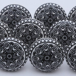 Grey And White Ceramic Knobs Ceramic Door Knobs Kitchen Cabinet Knobs Drawer Knobs Cupboard Knobs Drawer Knobs Cabinet knobs Black