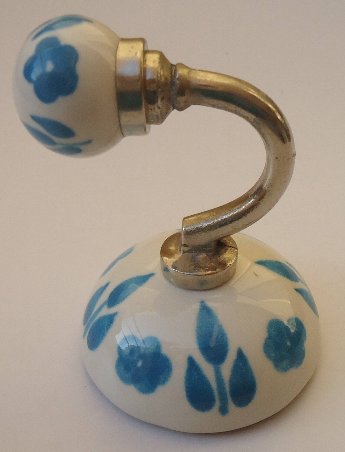 Assorted Ceramic Hooks Handpainted Hooks Bathroom Hooks Etsy