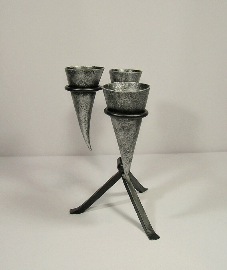 Skyrim candle holder Medieval candelabra LARP candle holder Etsy