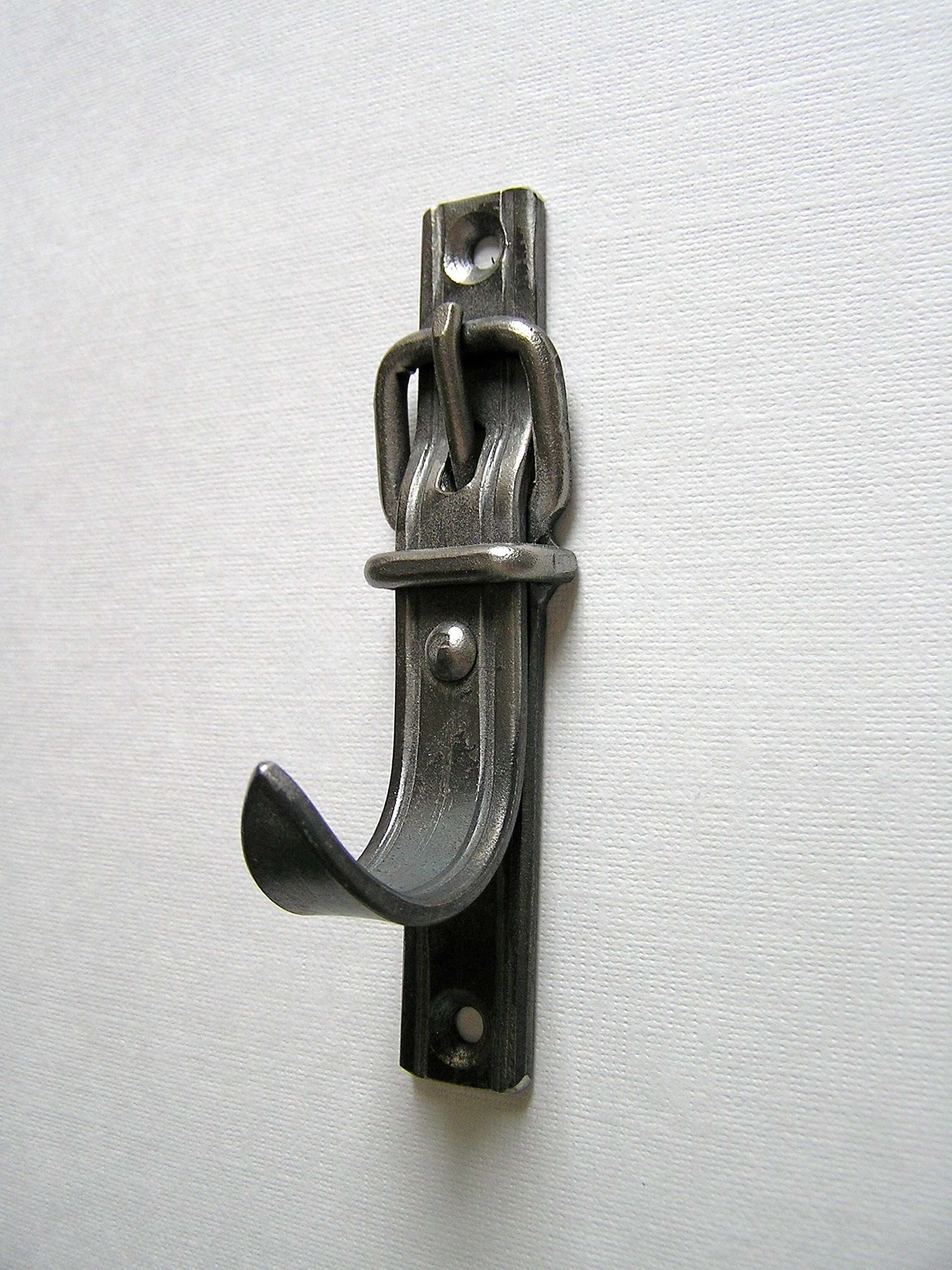 Wall hook small wrought iron for keys towels kitchen Etsy