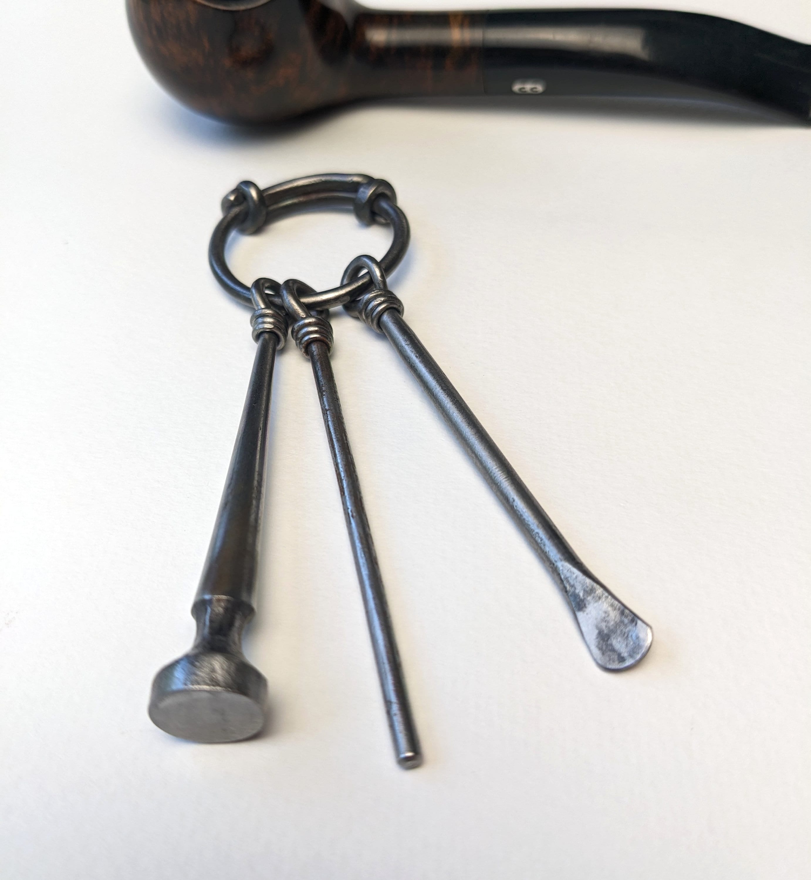Forged Smoking Pipe Tool Pick, Reamer, Tamper Road Set Tobacco Smoking ...