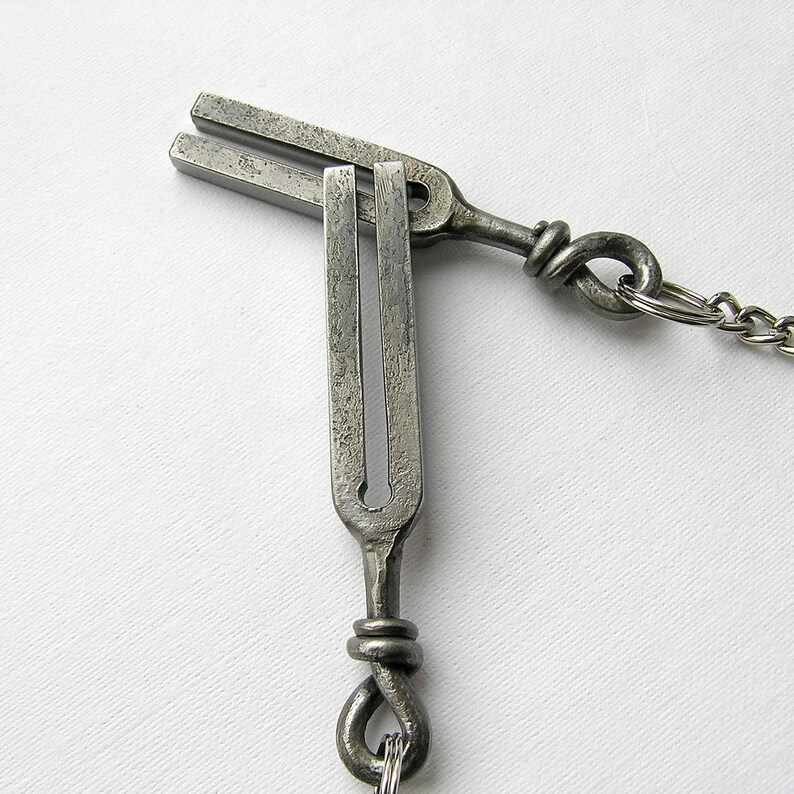 Tuning Fork Keychain Gift Musician Housewarming Etsy
