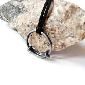 Forged replica twisted ring with knot Viking amulet love knot ring  Authentic Viking ring Ancient Scandinavian jewelry Vikings artifacts